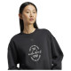 Adidas Γυναικείο φούτερ Signature Graphic Print Fleece Sweatshirt
